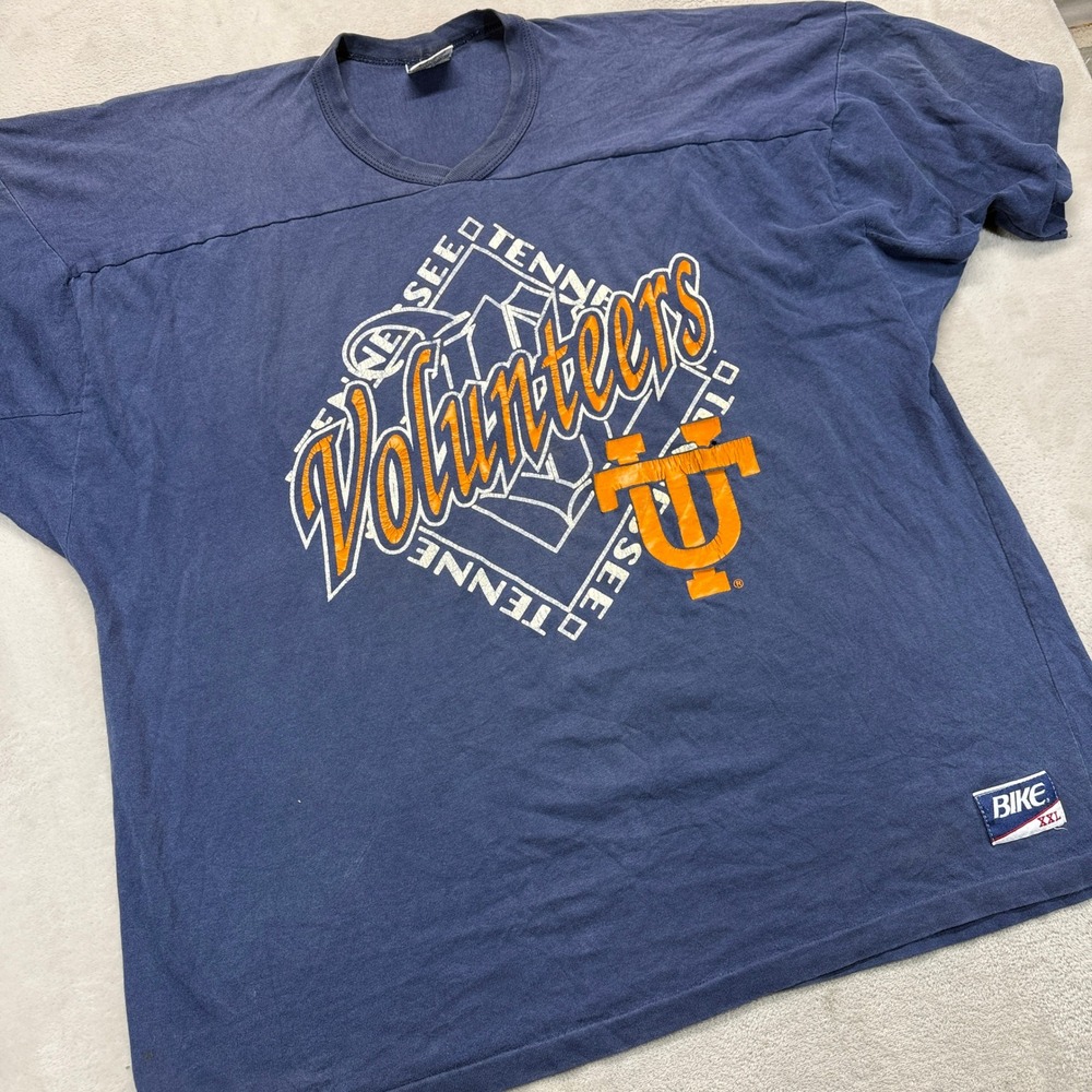 Vintage Tennessee Volunteers Shirt Men XXL Bike Athletics Football NCAA USA 90s